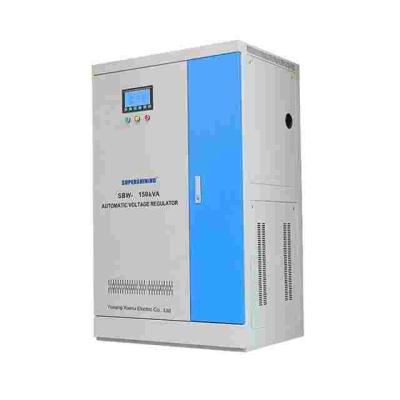 China SVC SBW Series 150kva Stabilizer 3 Phase Euipment Voltage Regulator SBW-150KVA Voltage Stabilizer for sale