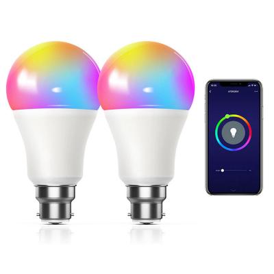 China OEM GU10 E27 A19 Siri Smart LED Desk Light Bulb App Phone Light Fixture White RGB Wifi Alex For Room Dimmer for sale