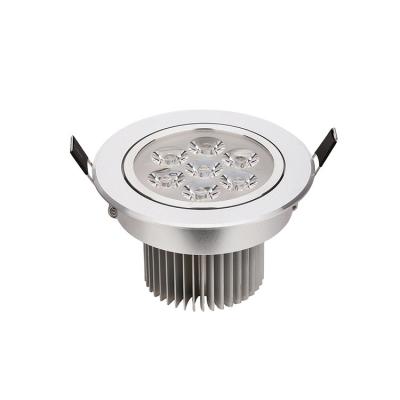 China Modern LED Recessed Downlight 1W 10W 12watt 18W 20W 22W 25W 100W 12V 24volt 250MM 260MM 3 inch Lighting and Circuits Gray White Design for sale