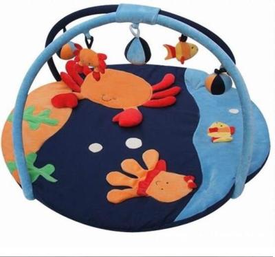 China Educational Toy Baby Play Mat Baby Floor Bed Mat with Hanging Toys Baby Play Custom Mats for sale