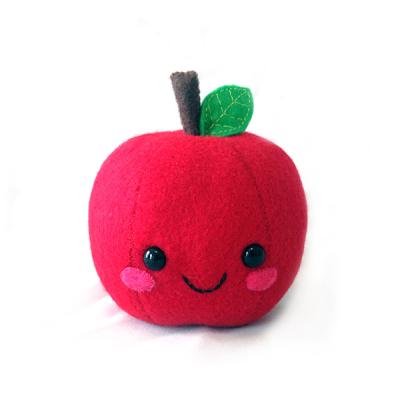 China Wholesale china custom plush toy stuffed food toys stuffed plush apple toy for sale