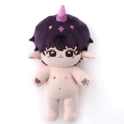 China Toy New Fashion Lovely Soft Stand Up Custom Kpop Plush Idol Doll Small Custom Plush Dolls for sale