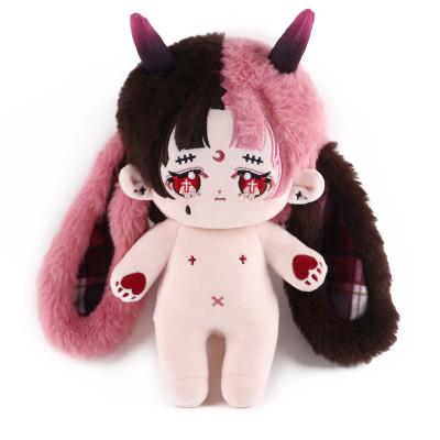 China STUFFED Dress Up Lovely Stand Up Kpop Plush 20CM Custom Idol Doll Small Custom Plush Dolls for sale