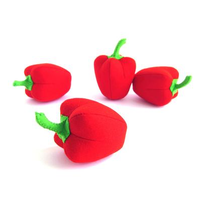 China High Quality Plush Red Pepper Toy Stuffed Vegetable Toy for sale