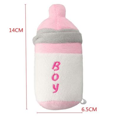 China Playing Dog Toys OEM Factory Supply Bottle Toy Custom Plush Pet Toys Dog for sale