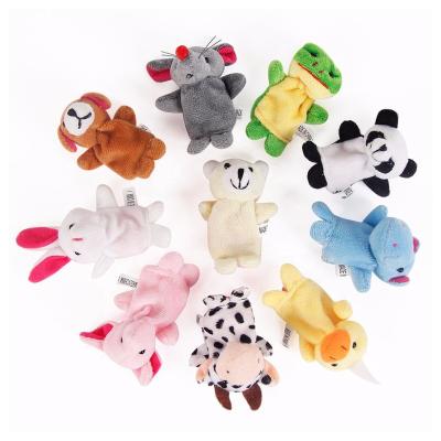 China Lovely Plush Shenzhen Factory Baby Toys Plush Finger Puppet for sale