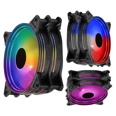 China Computer Case Factory OEM ODM RGB Fan 120mm PC Computer Fan RGB Case Fan for sale