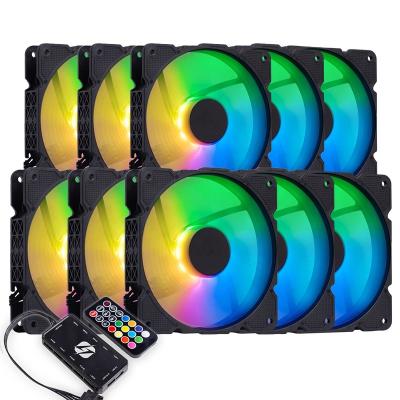 China Computer Case ARGB 120mm Fan Kit Ventilador LED Fan Light RGB PC Fan Gor Game for sale