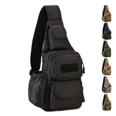 China Water Proof Custom Design Chest Bag 1000D Military Tactical Shoulder Bag For Men for sale