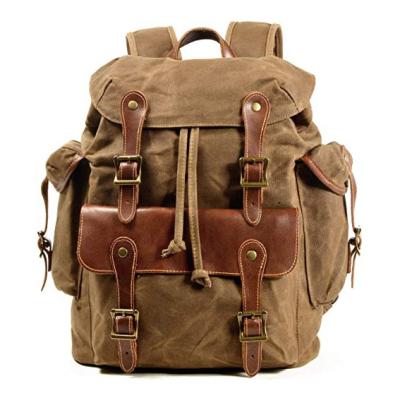 China 65L Anti-theft Tactical German Military Backpack Canvas US Army Bag Military Backpack for sale