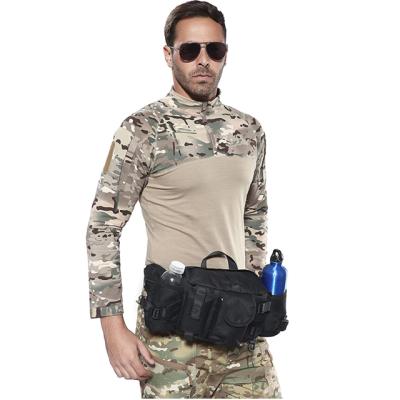 China Water Proof Amazon Good Quality Outdoor Sport Man Tactical Waist Bag Hot Selling Custom Logo Pussy Pack for sale