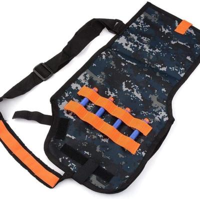 China OEM Polyester Oxford Backpack Bullet Storage Cartridge Pouch Adjustable Holder Premium Tactical Kids Toy Gun Bag for sale