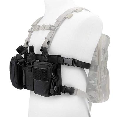 China Durable High Quality Molle Tactical Vest Chest Rig Installation for sale