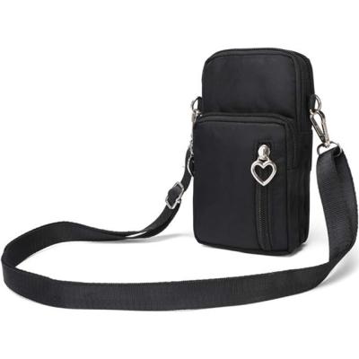 China New Fashion Sling Mini Body Shoulder Cell Phone Cross Bag Eco-friendly Wholesale Mobile Wallet Bag for sale