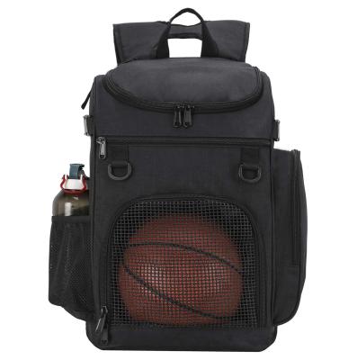 China ISO9001 Factory Waterproof Custom Logo Customized School Sports Bag Outdoor Basketball Soccer Ball Holder Backpack for sale