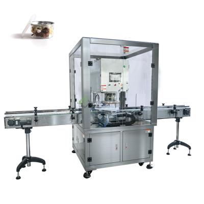 China Automatic Dry Food Nuts Canning 38mm PET Box Seaming Machine For Cans for sale