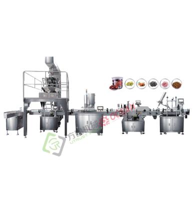 China Factory price simple operation fish canning line for sale packing line for nuts snack for sale