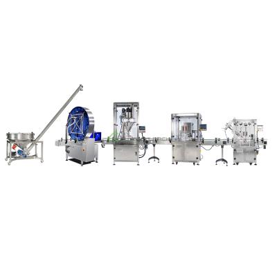 China Aseptic Filling Packing Line Machine Powder Fine Food Powder Milk Powder Filler for sale