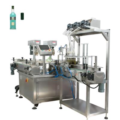 China Food Wine 75CL Automatic Screw Capping Machine ROPP Pile Capping Machine for sale