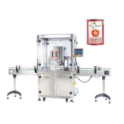 China Automatic Food Tomato Canning Machine Tin Can Sealing Packaging Machine for sale