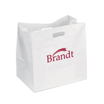 China Eco-friendly Plastic Bag For Shopping Tote Bag Logo PE Plastic Shopping Bag Plastic Large for sale