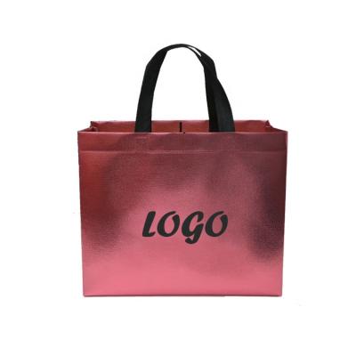 China Logo Laminated Ultrasonic Eco Non Woven Non Woven Bag PP Shopping Bag The Non Woven Shopping Bag With Logo Laminated Ultrasonic Eco Non Woven Bag PP Non Woven Shopping Bag for sale