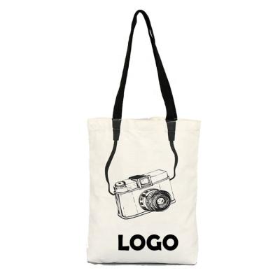 China Eco-Friendly Recycled Canvas Tote Bag Shopping Cotton Canvas Tote Gift Bag Cotton Tote Print Cotton Tote Custom Tote Bag for sale