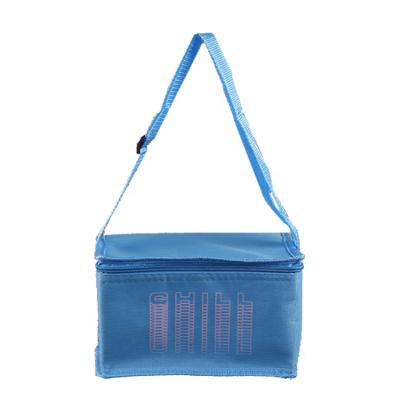 China Waterproof Insulated Cooler Bag Wine Purse Polyester Shoulder Cooler Box Bag Ice Cream Shoulder Bag Cooler for sale