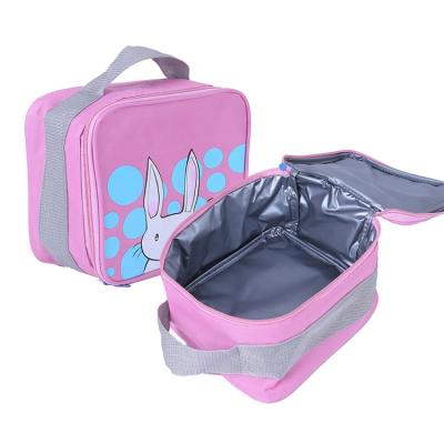 China Waterproof Cute Rabbit Insulated Cooler Bag Tote Children Lunch Cooler Bag Thermal Custom Breastmilk Cooler Bag for sale