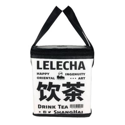 China Custom Small Cooler Waterproof Disposable Lamination Bag Drink Cooler Bag Thermal Non Woven Insulated Cooler Bag for sale