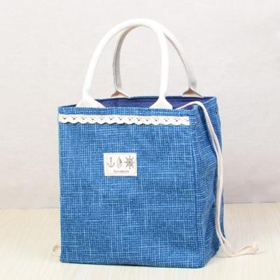 China Outdoor Food Juice Cooler Bags Women Custom Color Cotton Cooler Bag Insulated Blue Breastmilk Cooler Bag for sale