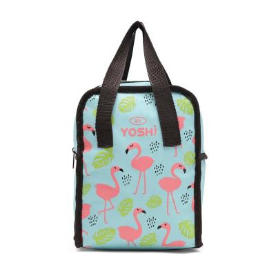 China Eco-friendly Cute Animal Beach Cooler Bag Waterproof Logo Cooler Bag Polyester Oxford For Baby Kids Lunch Bag for sale