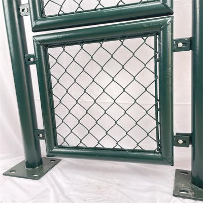 China Easily Assembled Cheap PVC Chain Link Fence 6 Feet Chain Link Fence On Hot Sale for sale