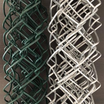 China Easily Assembled Black 6ft or 7ft Chain Link Fence Used Chain Link Barrier Gates for sale