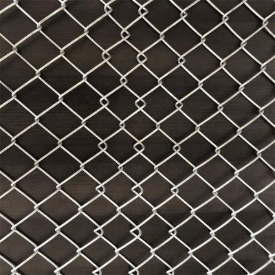 China Wholesale Easily Assembled Used 9 Gauge Chain Link Fence Screen Roll 50ft 9 Gauge For Sale for sale