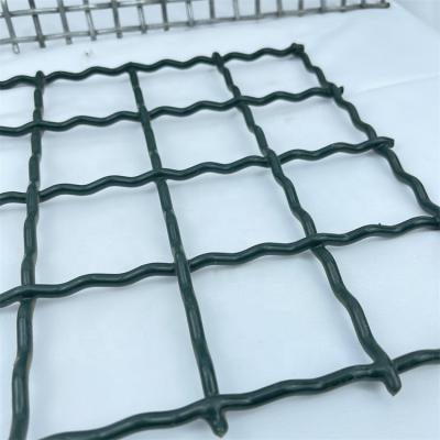 China Machine Weaving Aluminum Pre Crimped Galvanized Decorative Crimp Wire Mesh for sale