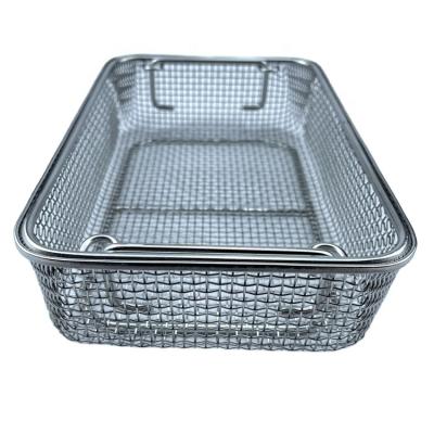 China Disposable 304 Stainless Steel Bread Basket French Fries Basket for sale