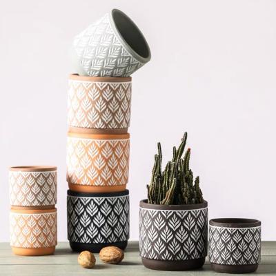 China Custom Color Cement Flower Planter Pot Garden Minimalist Modern Decorative Succulents Plant Pots For Home for sale