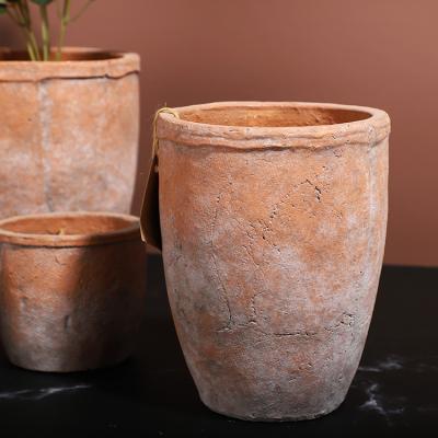 China Modern Matte Indoor Outdoor Garden Decoration Terracotta Porcelain Ceramic Vases For Home Decor for sale