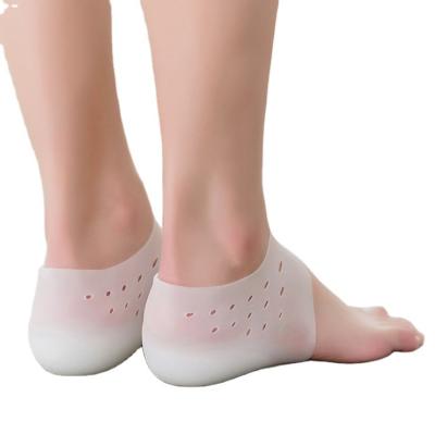 China 3CM Soft Pad Silicone Gel Heel Sock Protector Invisible Stepping Foot Care With Anti Slip Pad Pad for sale