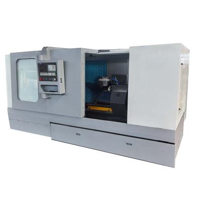 China Hotels Flat Bed Small Cnc Lathe Machine cnc turning metal working machine cnc machine for sale