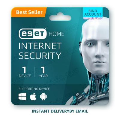 China 24/7 Genuine Online Bind License ESET Internet Security Key 1 Device 1 Year Antivirus Software Bind License ESET Internet Security Key 1 Key 1 Device / ESET NOD32 1 Year for sale