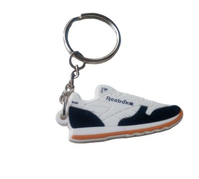 China Eco-Friendly Non-Smell // Non-Toxic No Fade Durable Soft PVC Character 3D Sneaker Led Key Chain for sale