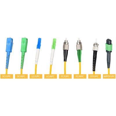 China Factory Made Fiber Optic SC LC Fiber Optic Patch Cord FTTH Patch Cord Fiber FTTH Patch Cord LC Fiber Patch Cord FTTH SC LC Braid Fiber Patch Cord for sale