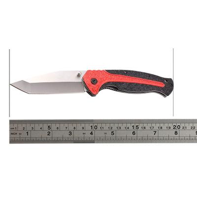 China Foldable And Easy To Carry On Popular Outdoor Textured Handle Tactical Folding Knife Emergency Tool Portable Knife for sale