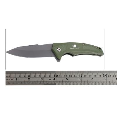 China Foldable and easy carry on the best color knife high quality sale outdoor military folding fast open knife for sale