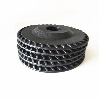 China Making Wholesale 140mm Fin Discs Plastic Rack Pad For Fiber Disc for sale