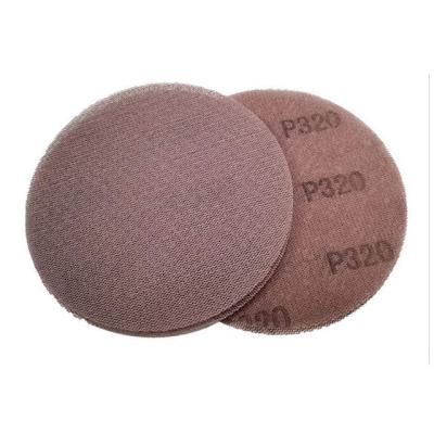 China 60# 600# Metal Mesh Circle Disc Filter Disc 125mm Polishing Abrasive Dust Protected Sanding Disc for sale