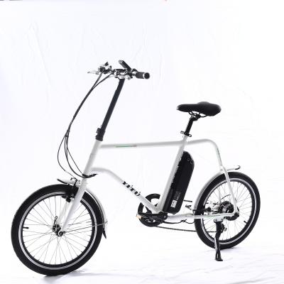 China 2020 new design lightweight aluminum alloy electric bike 20 inch electric bicycle with super small motor 36V 250W for sale