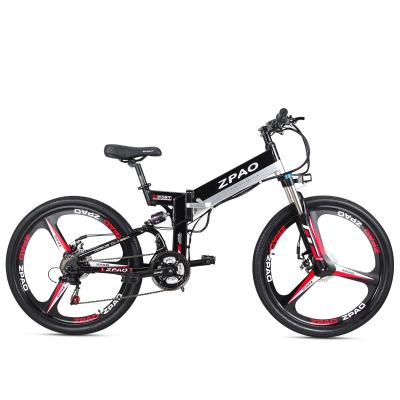 China Alloy 26 Inch 48V 250W 350W Aluminum Electric Mountain Bike With Wheel 10.4AH Hidden Battery Built-in E-bicycle for sale